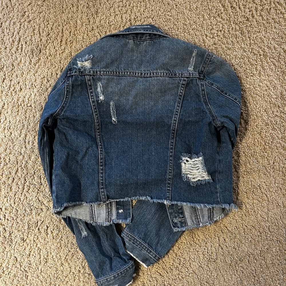 True Craft Blue Denim Jacket - Picture 2 of 4